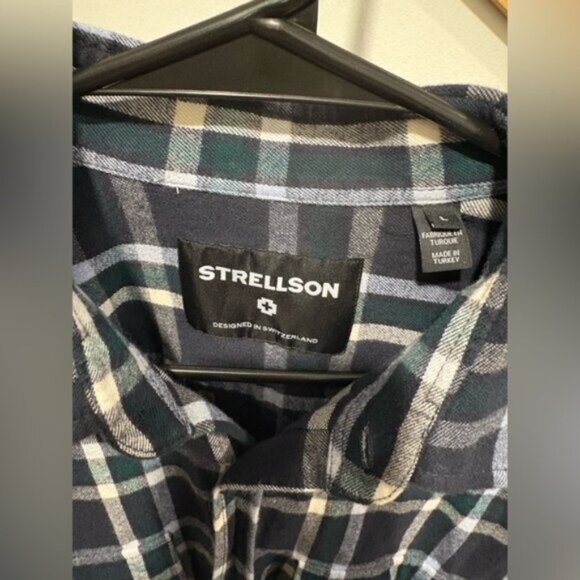 STRELLSON- MENS BUTTON DOWN SHIRT - Picture 2 of 10